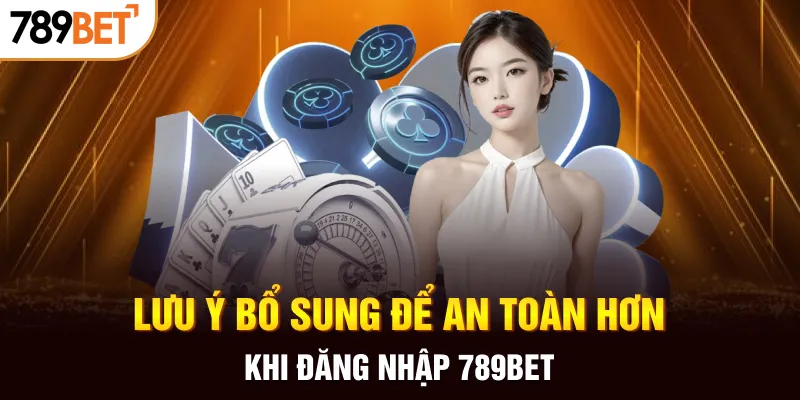 Lưu ý bổ sung để an toàn hơn khi đăng nhập 789BET