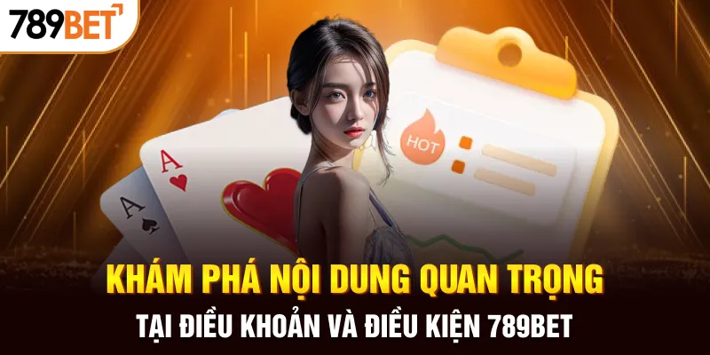 Khám phá nội dung quan trọng tại điều khoản và điều kiện 789BET